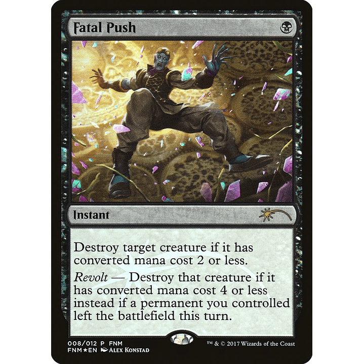 Fatal Push (foil) | Inglés | NM | F17 1