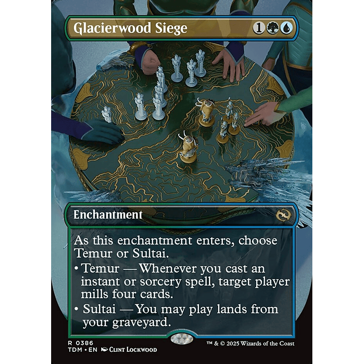 Glacierwood Siege (Borderless) | Inglés | NM | TDM 1