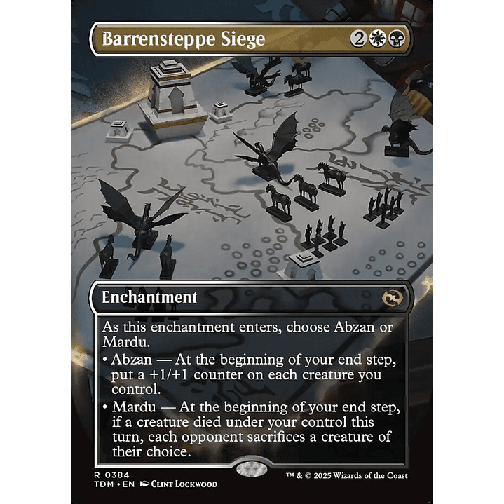 Barrensteppe Siege (Borderless) | Inglés | NM | TDM 1