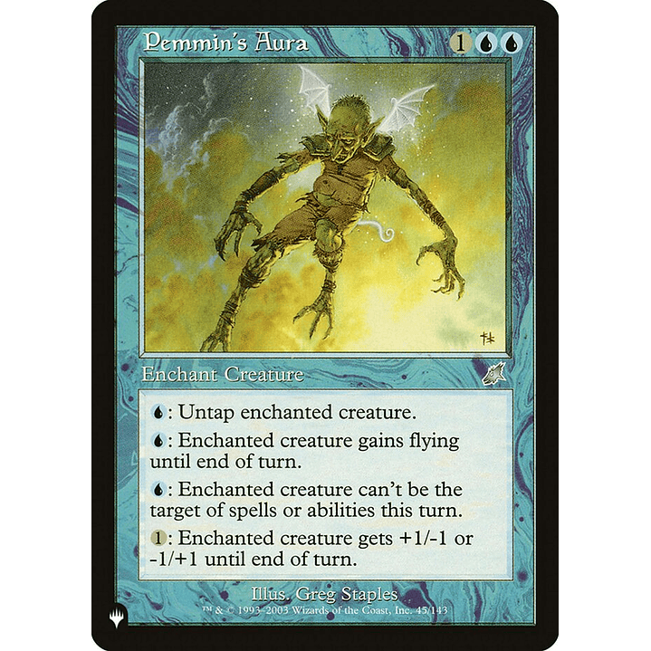 Pemmin's Aura (Retro Frame) | Inglés | NM | PLST 1