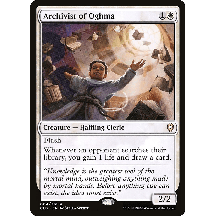 Archivist of Oghma | Inglés | NM | CLB 1