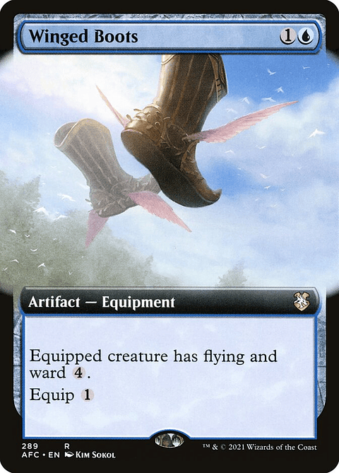 Winged Boots (Extended Art) | Inglés | NM | AFC