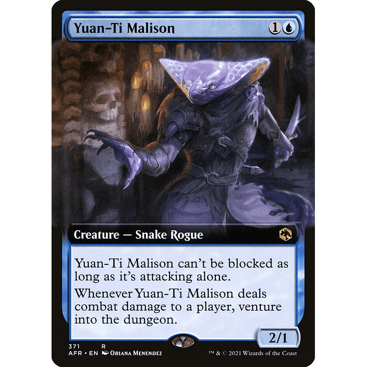 Yuan-Ti Malison (Extended Art) | Inglés | NM | AFR 1