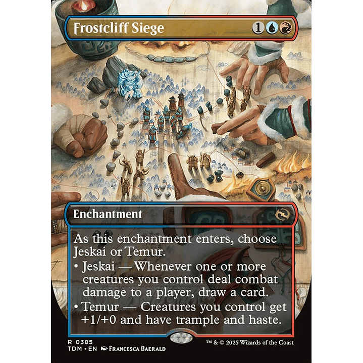 Frostcliff Siege (Borderless) | Inglés | NM | TDM 1