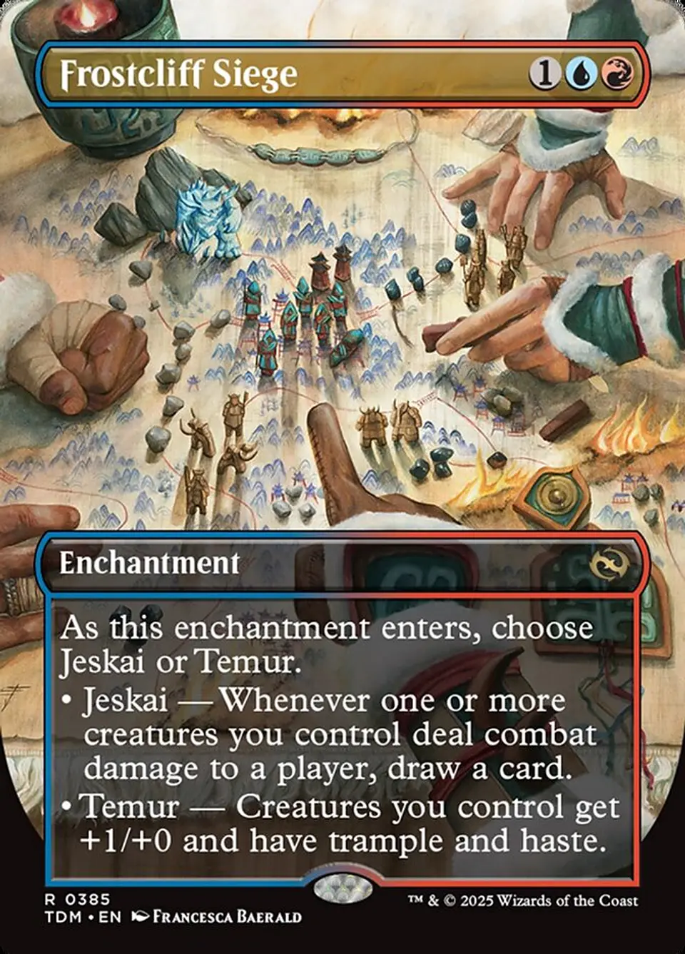 Frostcliff Siege (Borderless) | Inglés | NM | TDM 1
