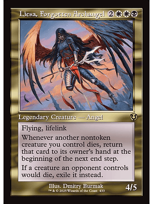 Liesa, Forgotten Archangel (Retro Frame) | Inglés | NM | INR
