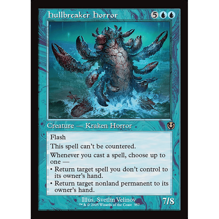 Hullbreaker Horror (Retro Frame) | Inglés | NM | INR 1