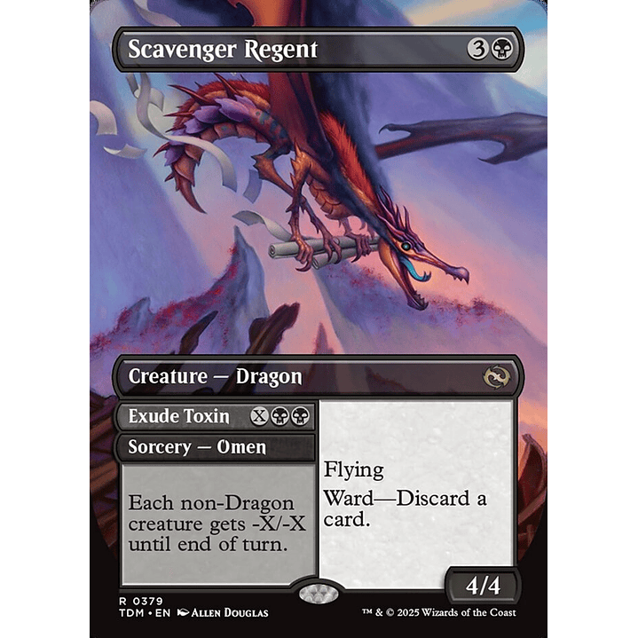 Scavenger Regent // Exude Toxin (Borderless) | Inglés | NM | TDM 1