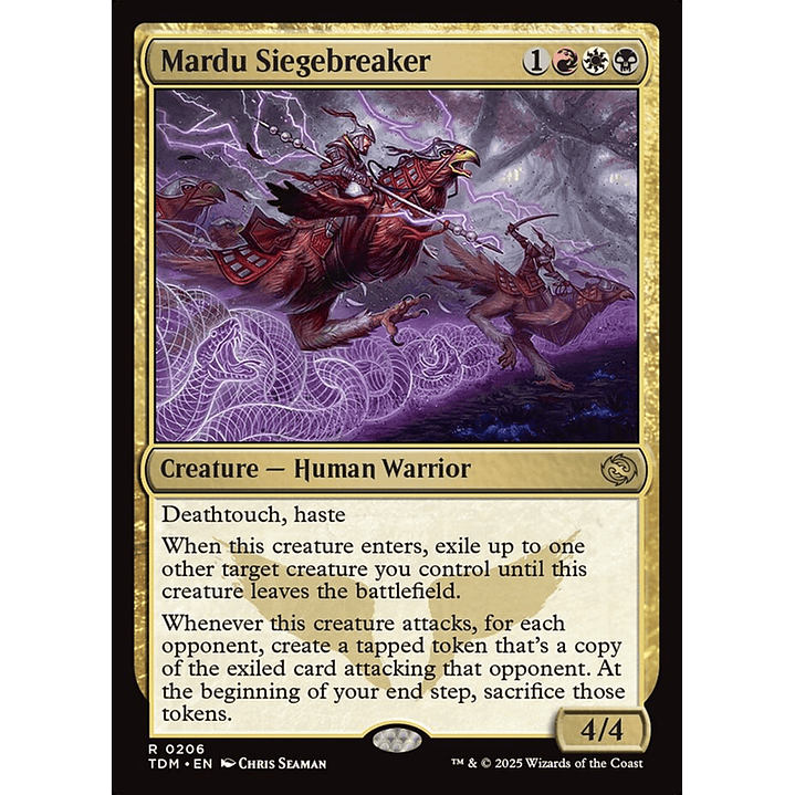 Mardu Siegebreaker (foil) | Inglés | NM | TDM 1