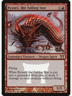 Ryusei, the Falling Star (Launch foil) | Inglés | EX | PCHK
