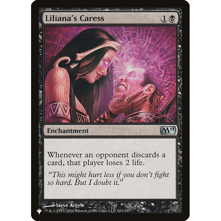 Liliana's Caress | Inglés | NM | PLST 1