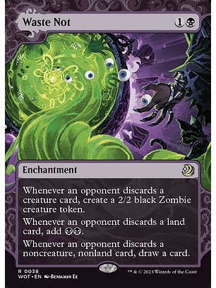 Waste Not (Showcase) | Inglés | NM | WOT