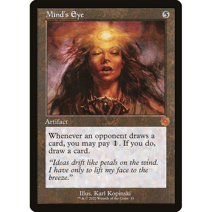 Mind's Eye (Retro Frame) | Inglés | NM | BRR 1