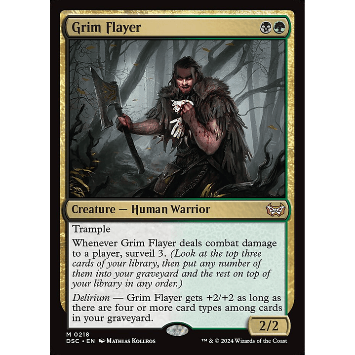 Grim Flayer | Inglés | NM | DSC 1