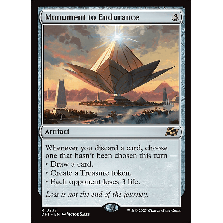 Monument to Endurance | Inglés | NM | PDFT 1