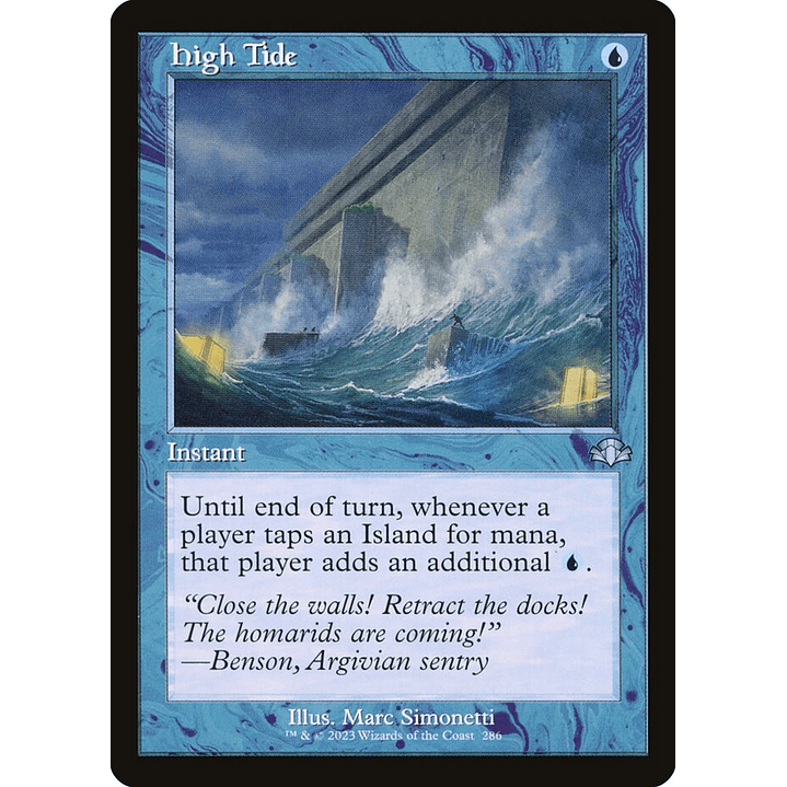 High Tide (Retro Frame) | Inglés | NM | DMR 1