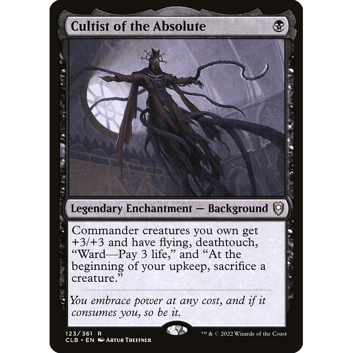 Cultist of the Absolute | Inglés | NM | CLB 1