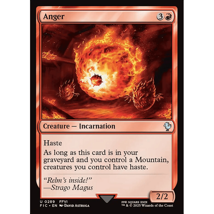 Anger (Surge) | Inglés | NM | FIC 1