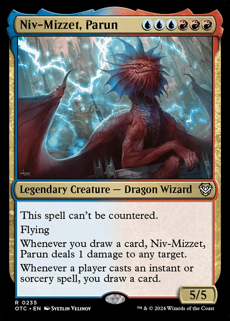 Niv-Mizzet, Parun | Inglés | NM | OTC 1