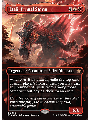 Etali, Primal Storm (Borderless foil) | Inglés | NM | FDN