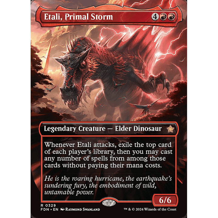 Etali, Primal Storm (Borderless foil) | Inglés | NM | FDN 1