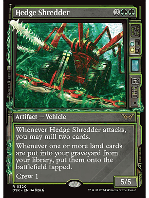 Hedge Shredder (Showcase) | Inglés | NM | DSK