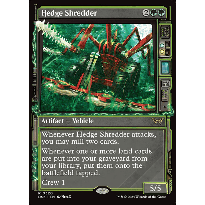 Hedge Shredder (Showcase) | Inglés | NM | DSK 1