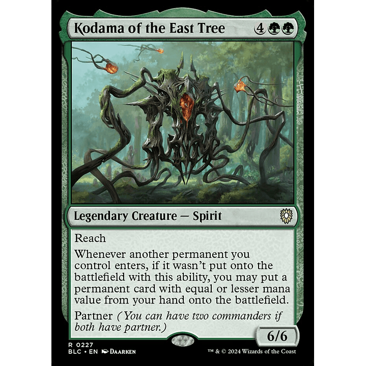 Kodama of the East Tree | Inglés | NM | BLC 1