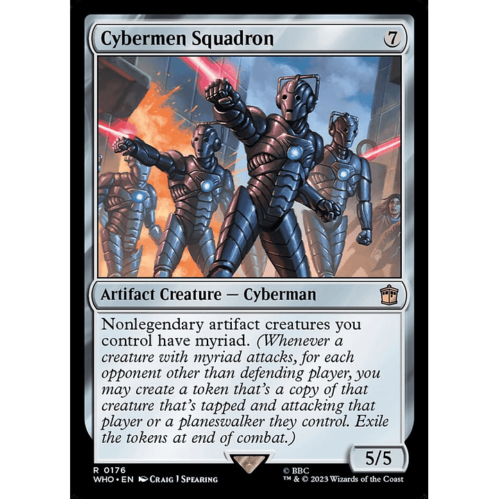 Cybermen Squadron | Inglés | NM | WHO 1