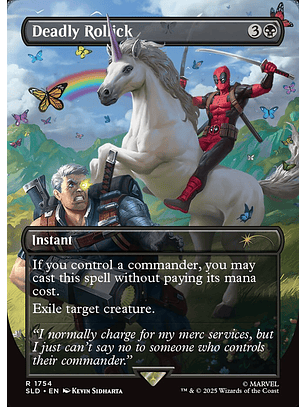 Deadly Rollick (Borderless) | Inglés | NM | SLD