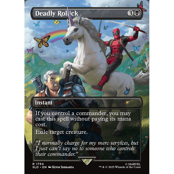 Deadly Rollick (Borderless) | Inglés | NM | SLD 1