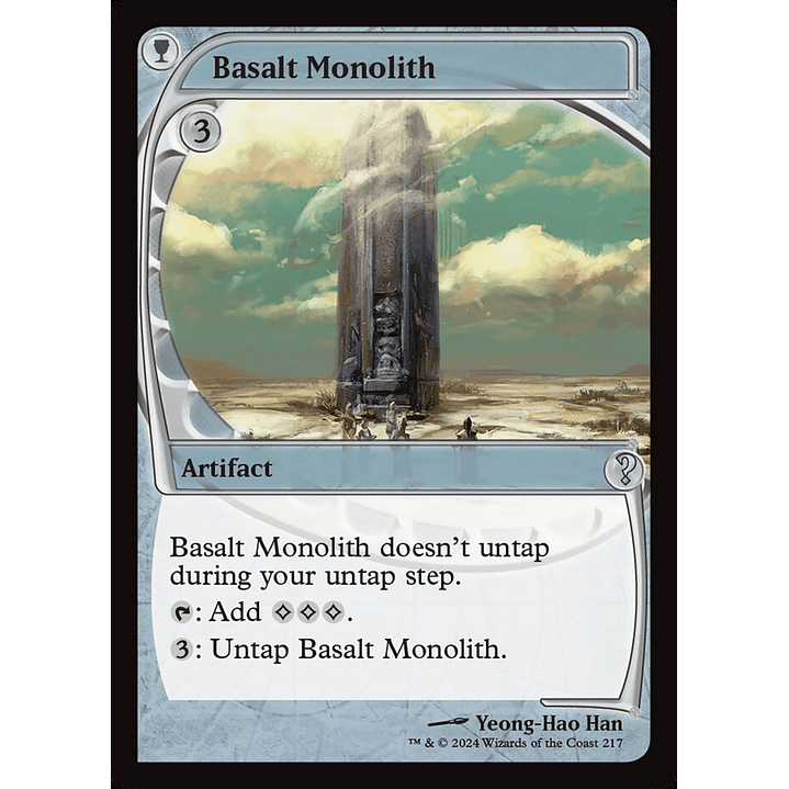 Basalt Monolith | Inglés | NM | MB2 1