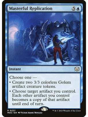 Masterful Replication | Inglés | NM | MOC