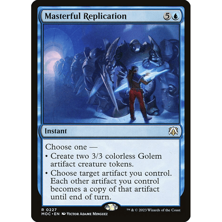 Masterful Replication | Inglés | NM | MOC 1