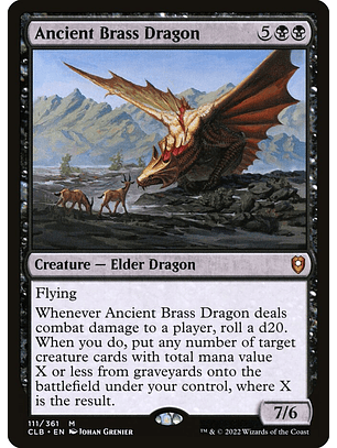 Ancient Brass Dragon | Español | EX | CLB