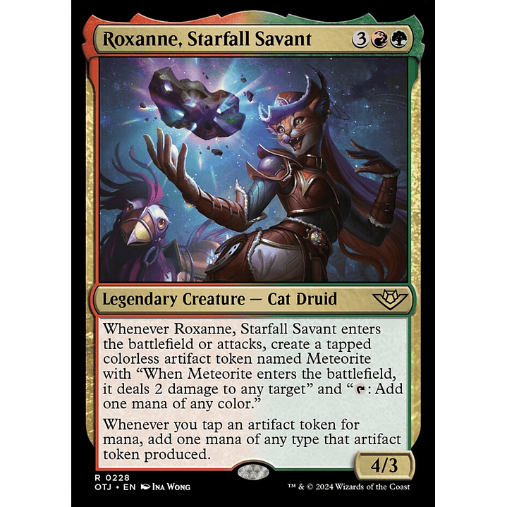 Roxanne, Starfall Savant | Español | EX | OTJ 1