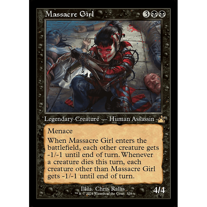 Massacre Girl (Retro Frame) | Español | NM | RVR 1