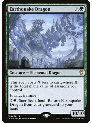 Earthquake Dragon | Español | NM | CLB