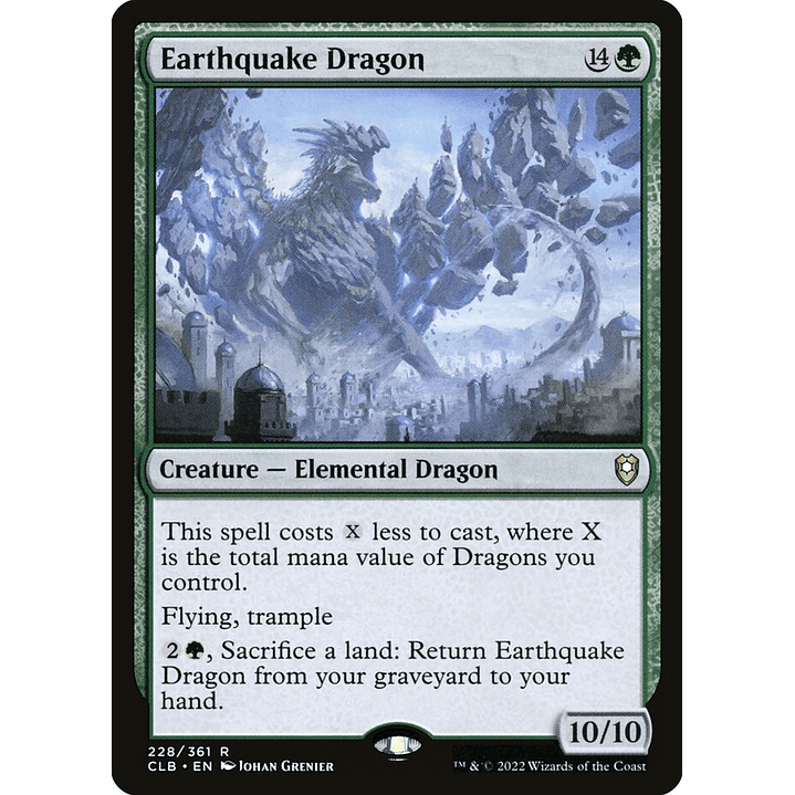 Earthquake Dragon | Español | NM | CLB 1