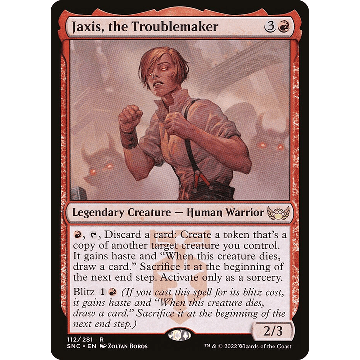 Jaxis, the Troublemaker | Español | NM | SNC 1