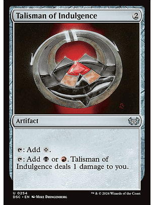 Talisman of Indulgence | Español | NM | DSC