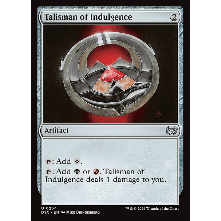 Talisman of Indulgence | Español | NM | DSC 1