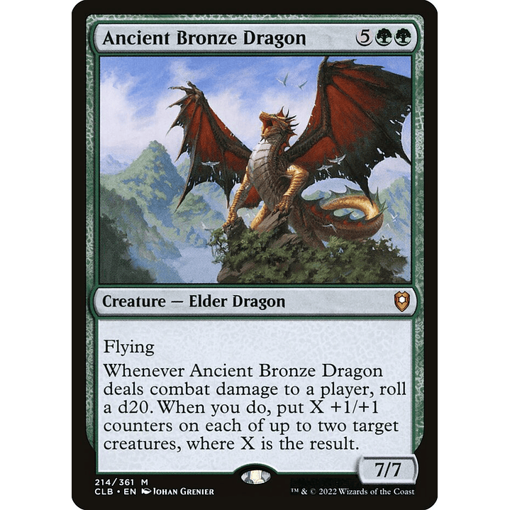 Ancient Bronze Dragon | Español | NM | CLB 1