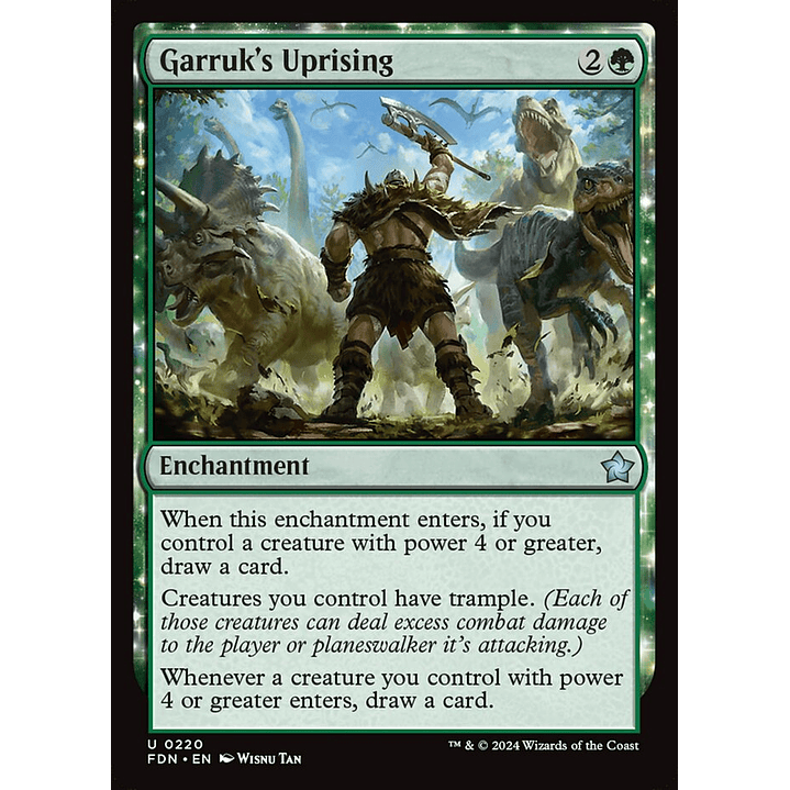 Garruk's Uprising | Español | NM | FDN 1