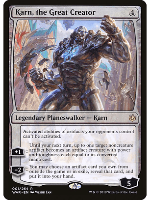 Karn, the Great Creator | Español | NM | WAR