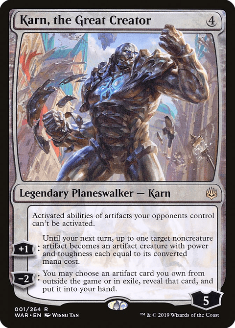 Karn, the Great Creator | Español | NM | WAR