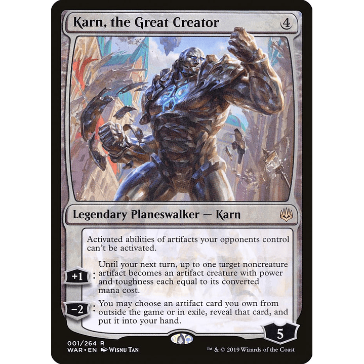 Karn, the Great Creator | Español | NM | WAR 1