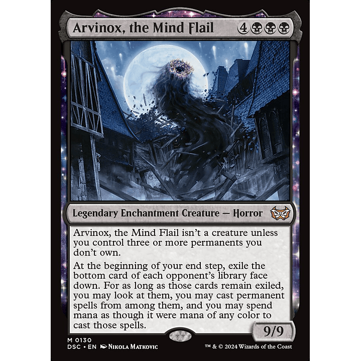 Arvinox, the Mind Flail | Inglés | EX | DSC 1