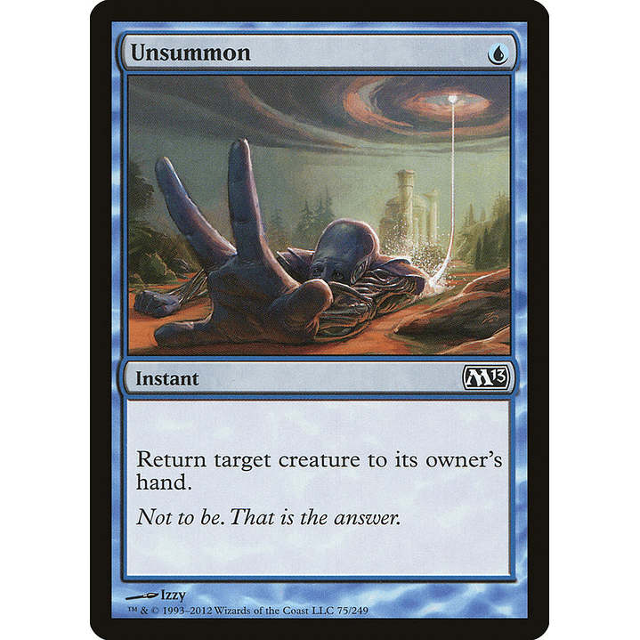 Unsummon | Inglés | VG | M13 1