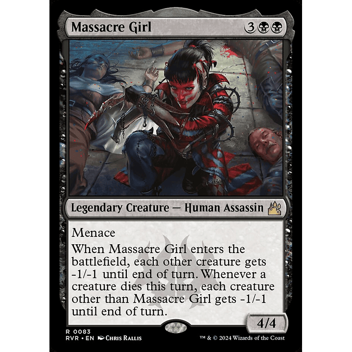 Massacre Girl | Inglés | NM | RVR 1
